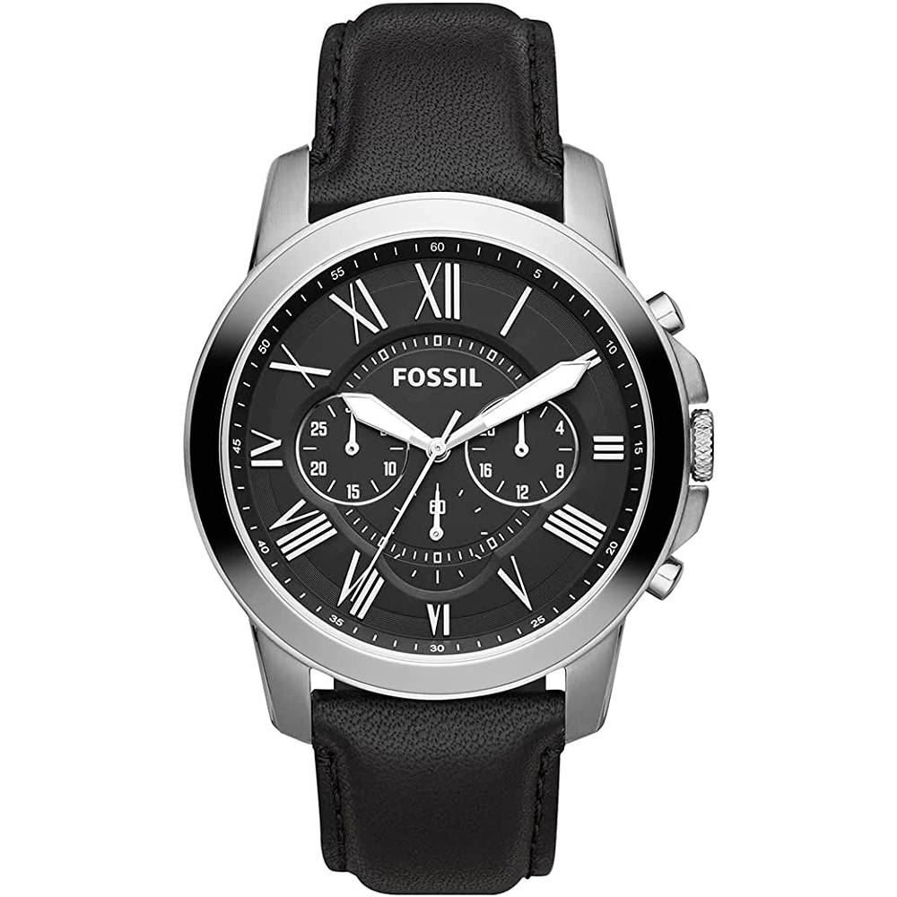 Fossil Men's Grant Stainless Steel Quartz Chronograph Watch - SB