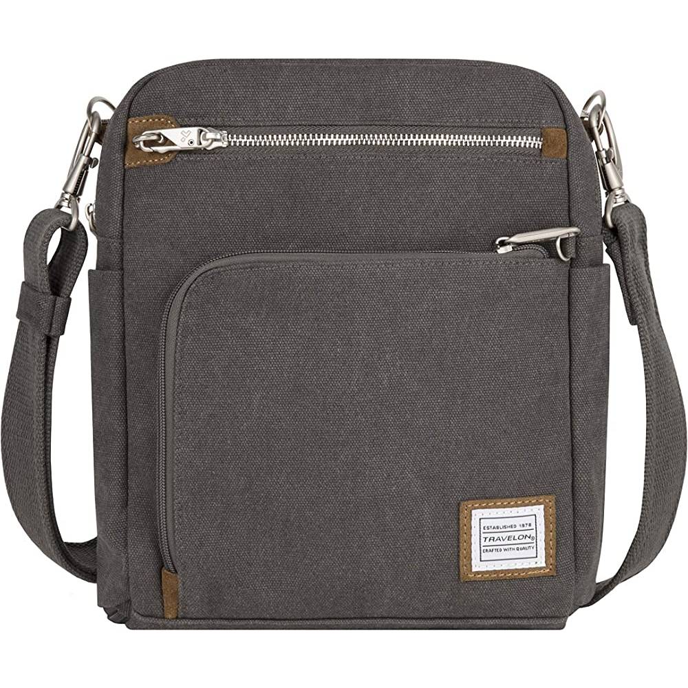 Travelon Anti-Theft Heritage Tour Bag, Indigo, 9 x 11.5 x 3 | Multiple Colors - PE