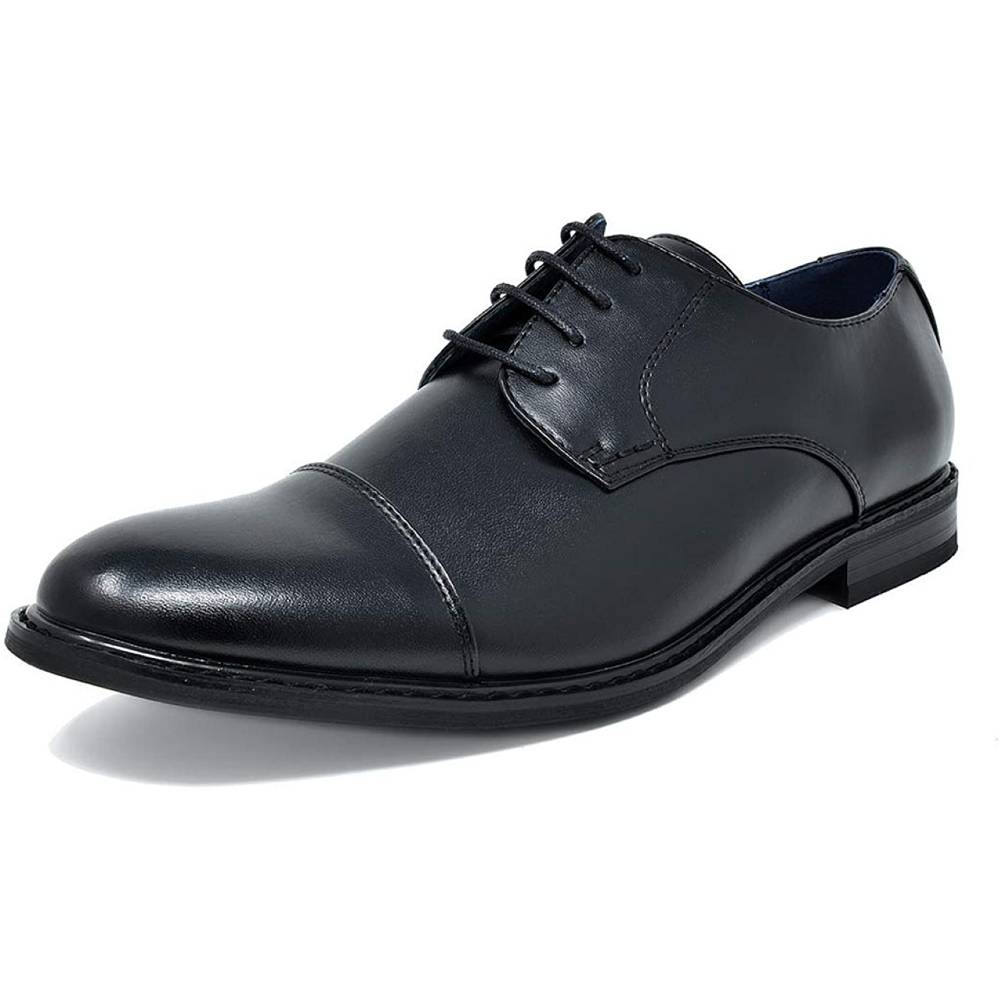 Bruno Marc Men's Leather Lined Dress Oxfords Shoes | Multiple Colors - AB