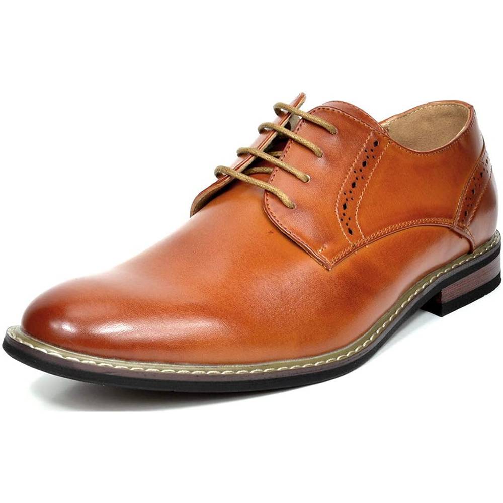 Bruno Marc Men's Leather Lined Dress Oxfords Shoes | Multiple Colors - BR