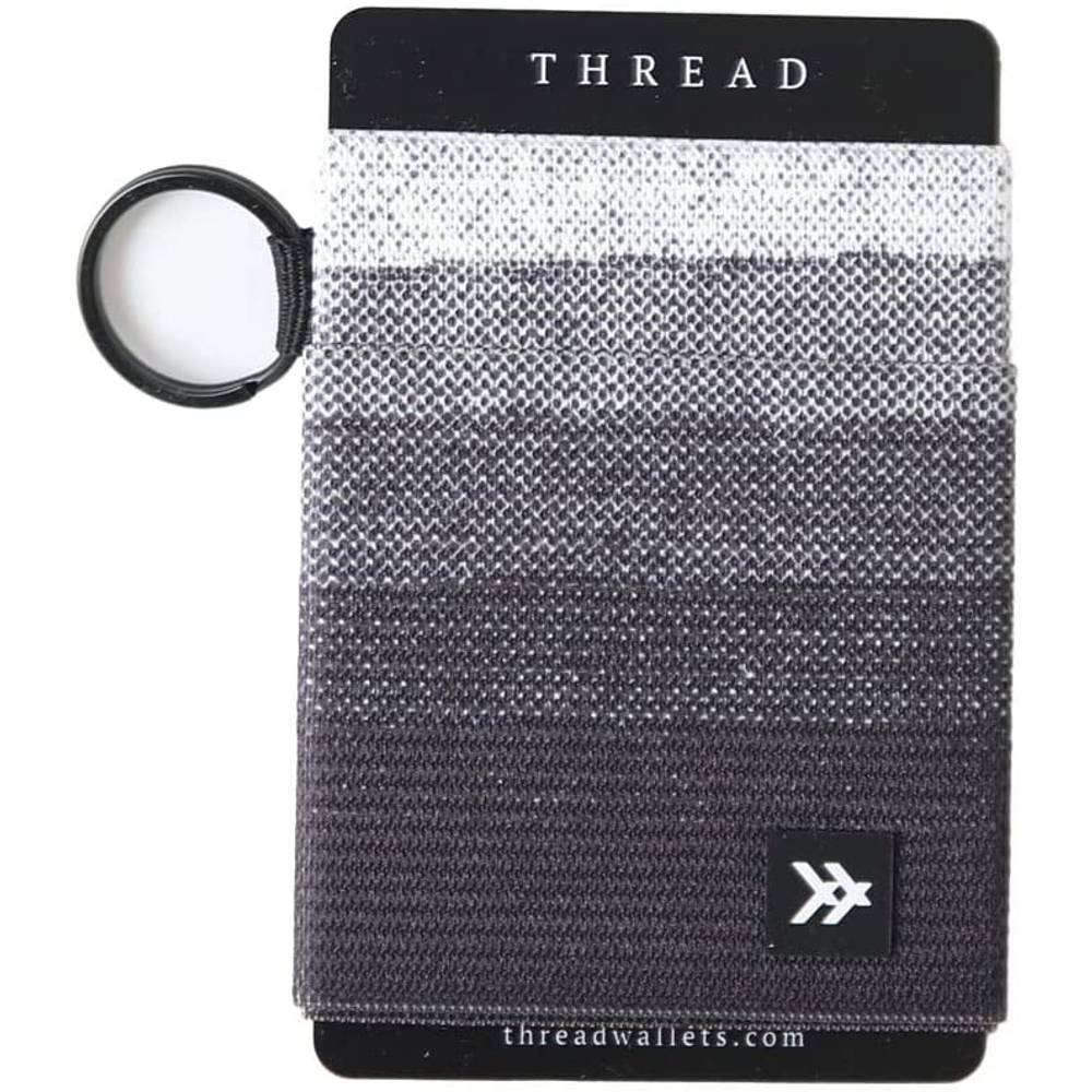 Slim Minimalist Elastic Wallet for Men & Women | Small Credit Card Holder for Front Pocket (Black) | Multiple Colors - BO