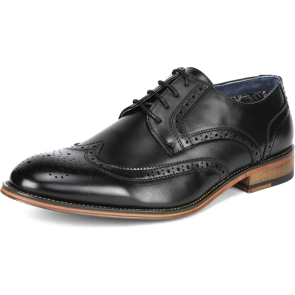 Bruno Marc Men's Leather Lined Dress Oxfords Shoes | Multiple Colors - BL
