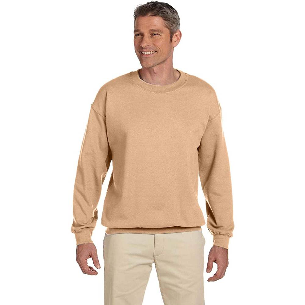 Gildan Adult Fleece Crewneck Sweatshirt, Style G18000 | Multiple Colors and Sizes - PLUM