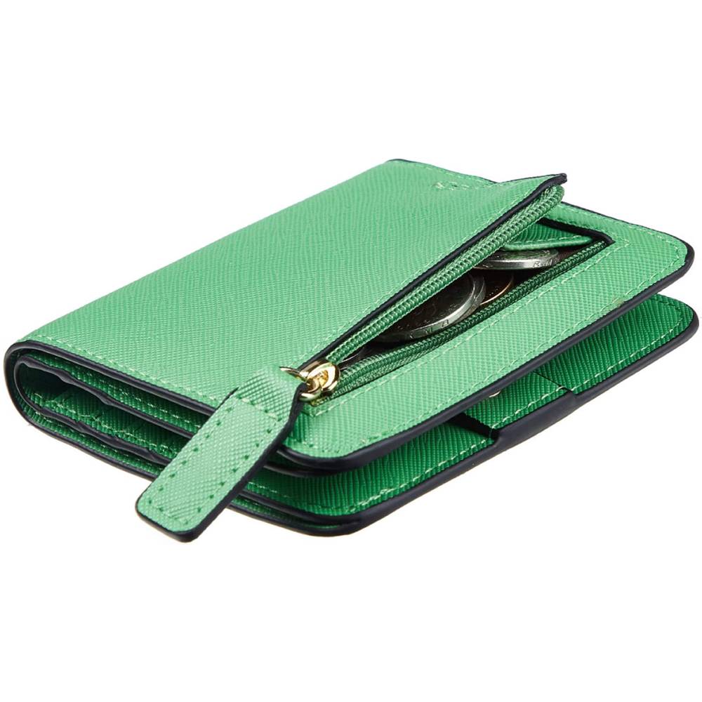 Toughergun Womens Rfid Blocking Small Compact Bifold Luxury Genuine Leather Pocket Wallet Ladies Mini Purse with ID Window | Multiple Colors and Sizes - CGG