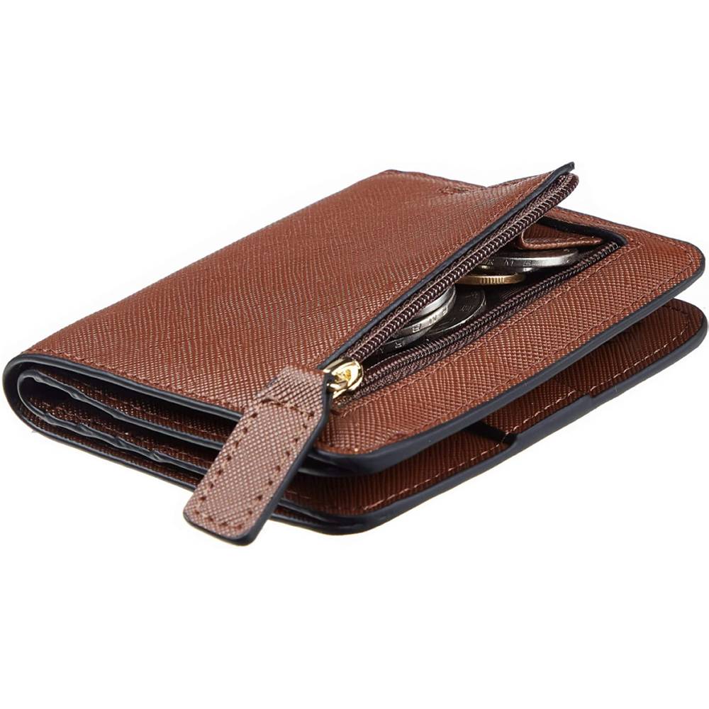 Toughergun Womens Rfid Blocking Small Compact Bifold Luxury Genuine Leather Pocket Wallet Ladies Mini Purse with ID Window | Multiple Colors and Sizes - CDBW