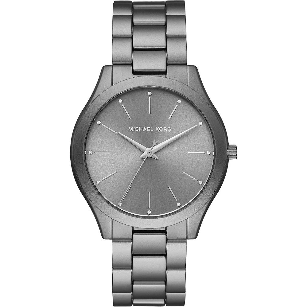Michael Kors Women's Slim Runway Three-Hand Stainless Steel Quartz Watch - G