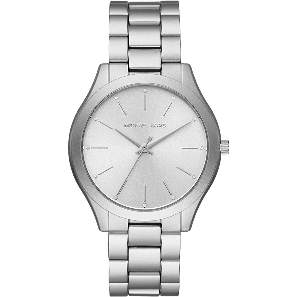 Michael Kors Women's Slim Runway Three-Hand Stainless Steel Quartz Watch - S