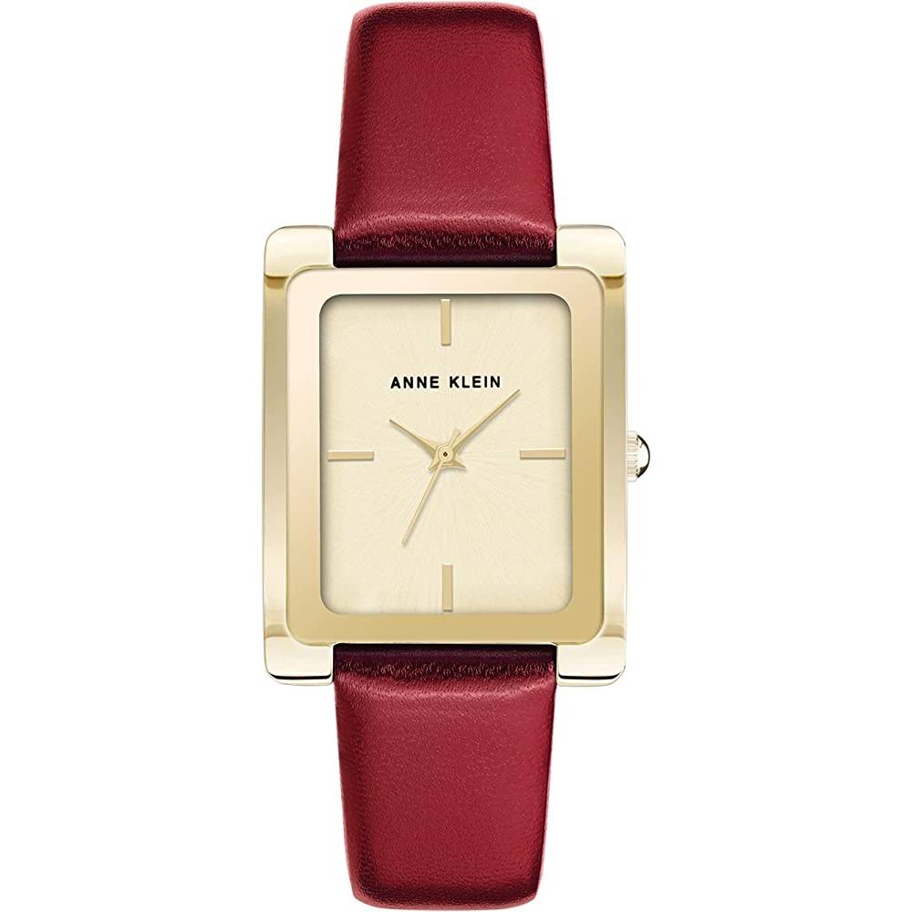 Anne Klein Women's Leather Strap Watch - DRG