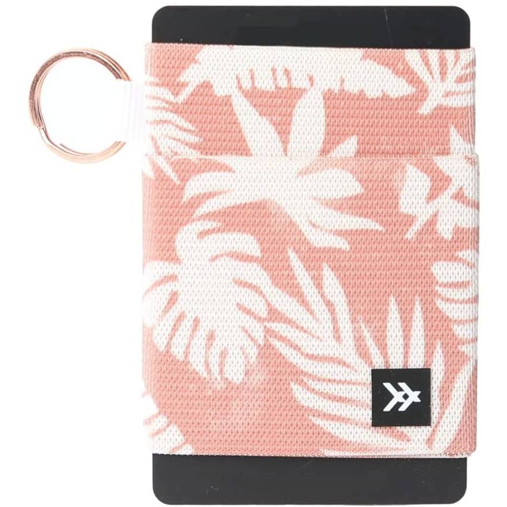 Slim Minimalist Elastic Wallet for Men & Women | Small Credit Card Holder for Front Pocket (Black) | Multiple Colors - CA