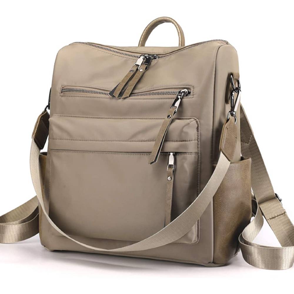 Women's Fashion Backpack Purses Multipurpose Design Handbags and Shoulder Bag PU Leather Travel bag | Multiple Colors - KHN