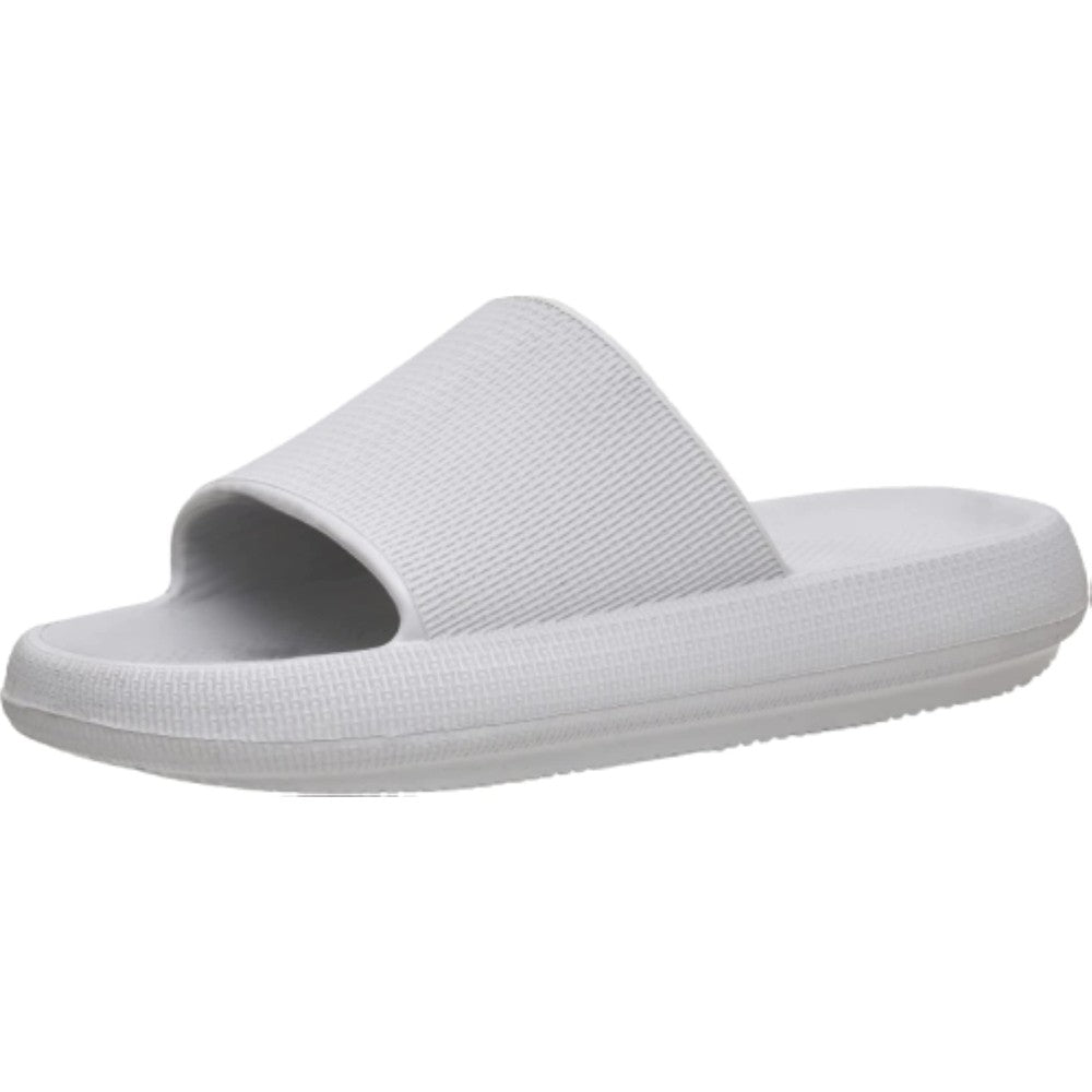 Cushionaire Women's Feather recovery slide sandals with +Comfort - LGY