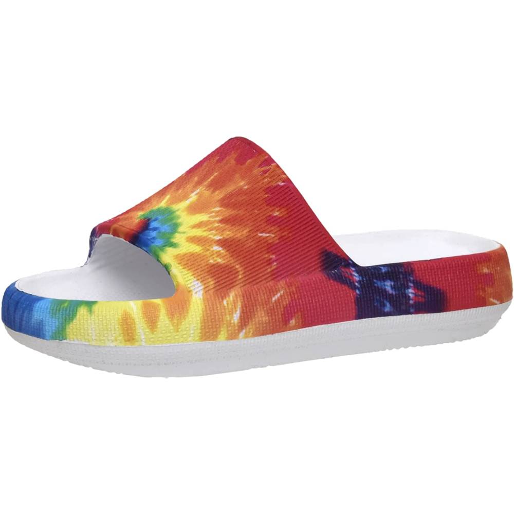 Cushionaire Women's Feather recovery slide sandals with +Comfort - TD