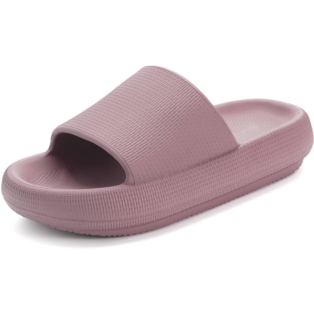 BRONAX Cloud Slippers for Women and Men | Pillow Slippers Bathroom Sandals | Extremely Comfy | Cushioned Thick Sole | Multiple Colors - BU