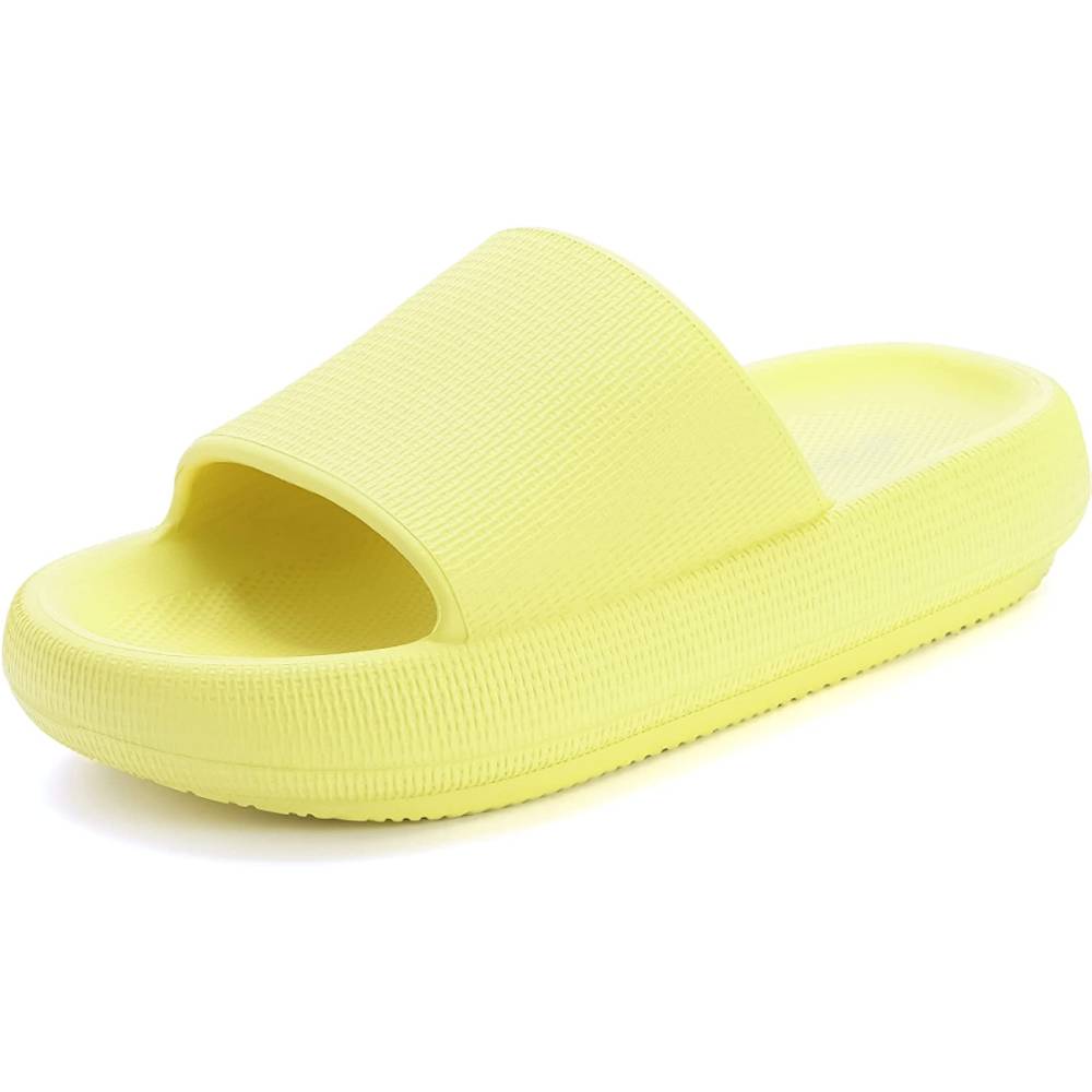 BRONAX Cloud Slippers for Women and Men | Pillow Slippers Bathroom Sandals | Extremely Comfy | Cushioned Thick Sole | Multiple Colors - LY