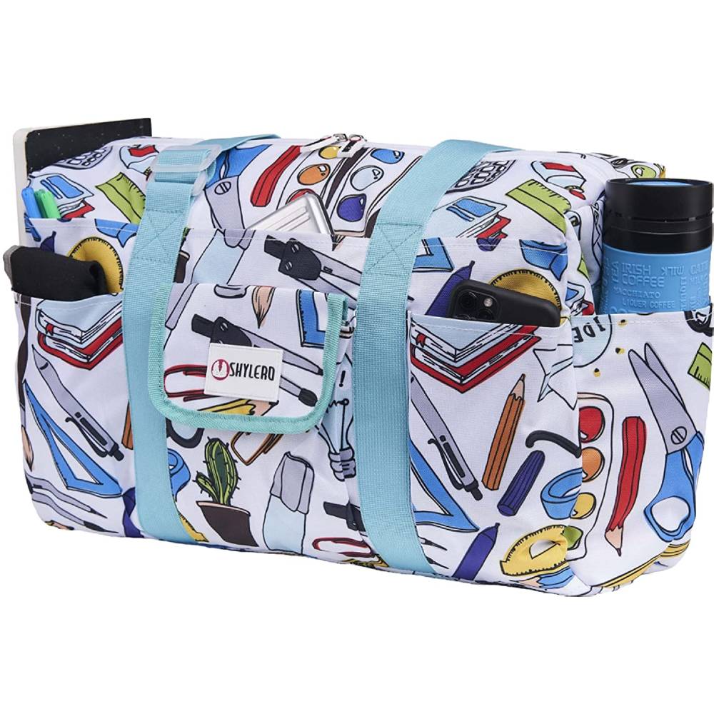 Nurse Bag and Utility Tote - 14 Outside and 7 Inside Pockets - Large and Waterproof Bag | Multiple Colors - BTS