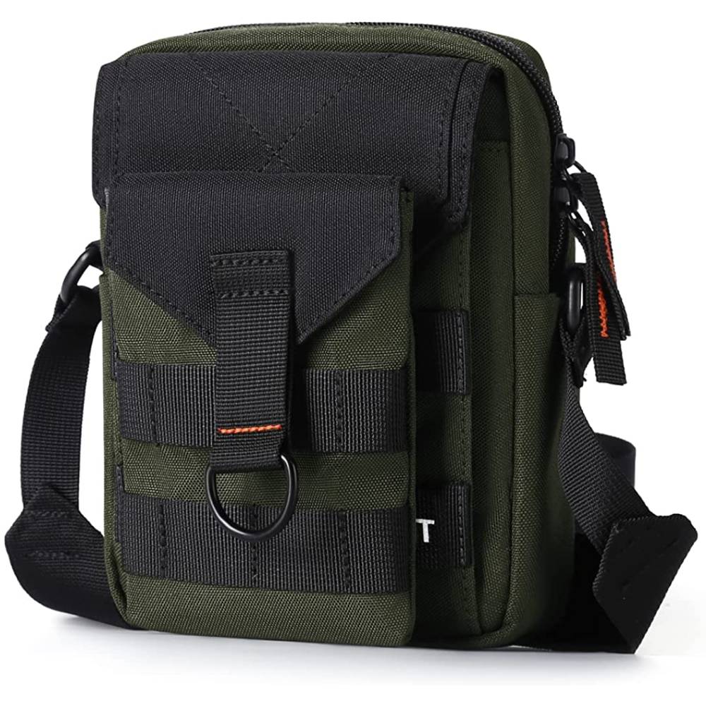 Crossbody Bag for Mens,Travel Passport Wallet Bag for Men for Cell Phone, Small Neck Pouch Side Shoulder Bag for Men | Multiple Colors - CGR