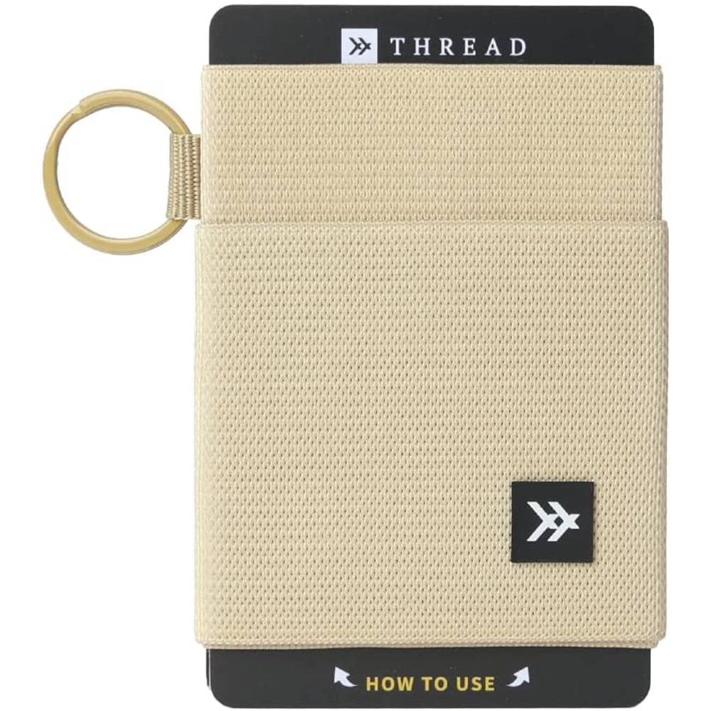Slim Minimalist Elastic Wallet for Men & Women | Small Credit Card Holder for Front Pocket (Black) | Multiple Colors - S