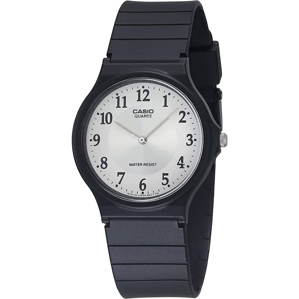 Casio Women's MQ24-7B3LL Classic Black Resin Band Watch