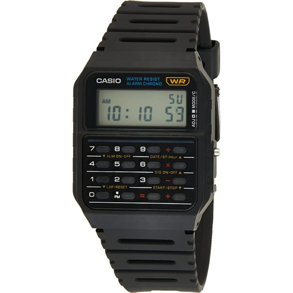 Casio Men's Vintage CA53W-1 Calculator Watch - GY