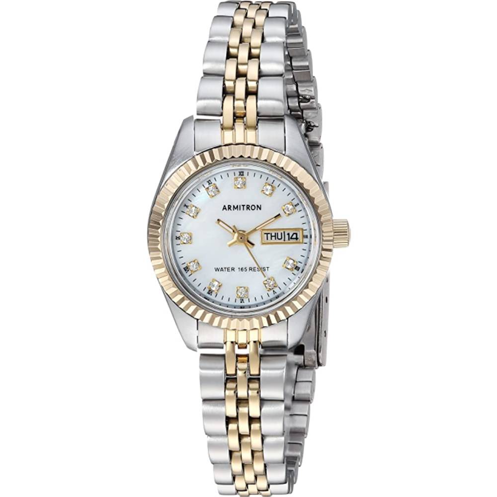 Armitron Women's Premium Crystal Accented Bracelet Watch - TT