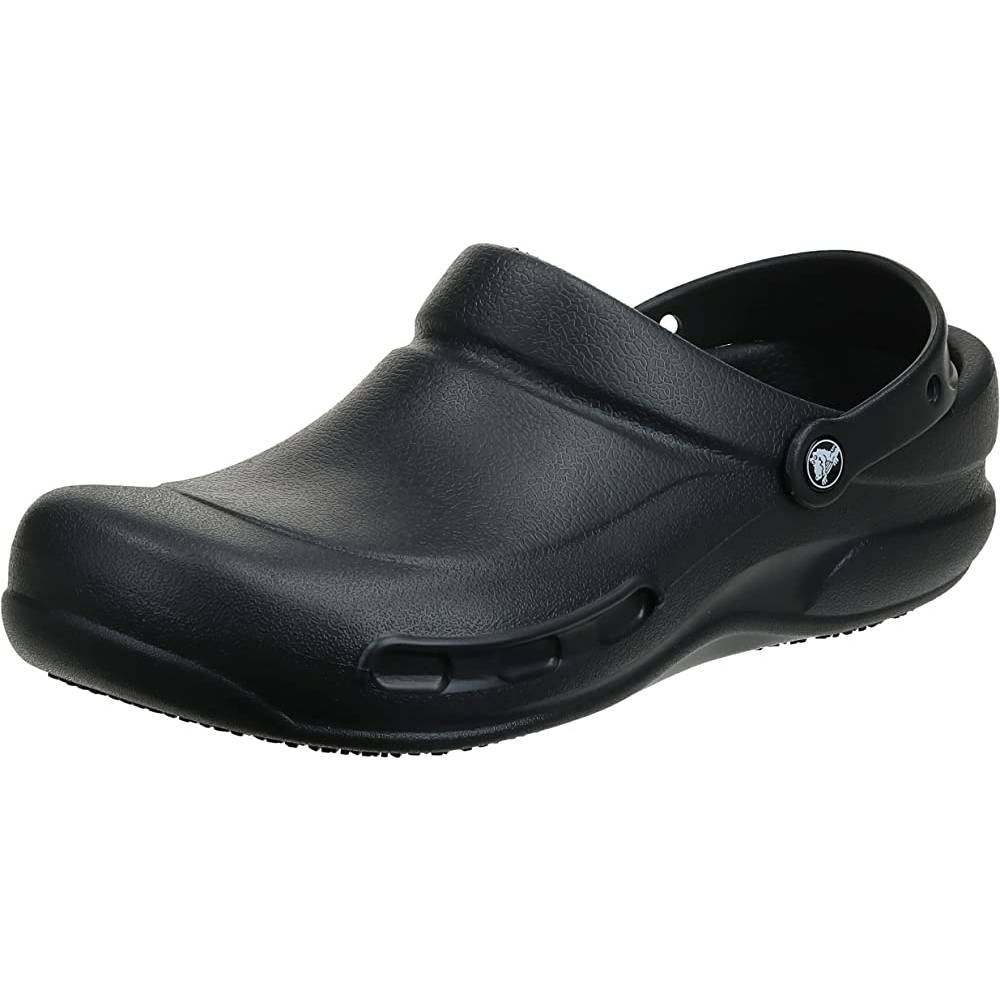 Crocs Unisex-Adult Men's and Women's Bistro Clog | Slip Resistant Work Shoes | Multiple Colors and Sizes - B