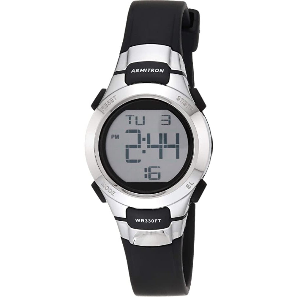 Armitron Sport Women's Digital Chronograph Resin Strap Watch, 45/7012-BS