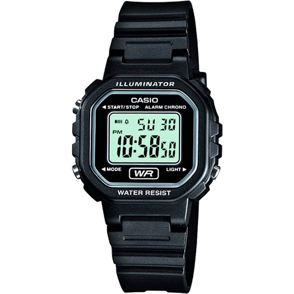 Casio Women's LA20WH-1ACF Classic Digital Black Resin Watch - B