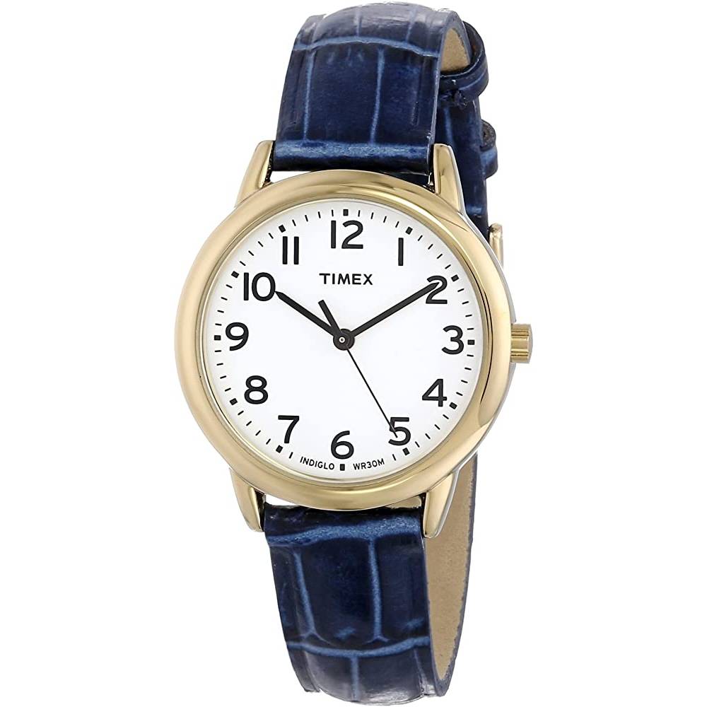 Timex Women's Easy Reader Leather Strap 30mm Watch - BGT