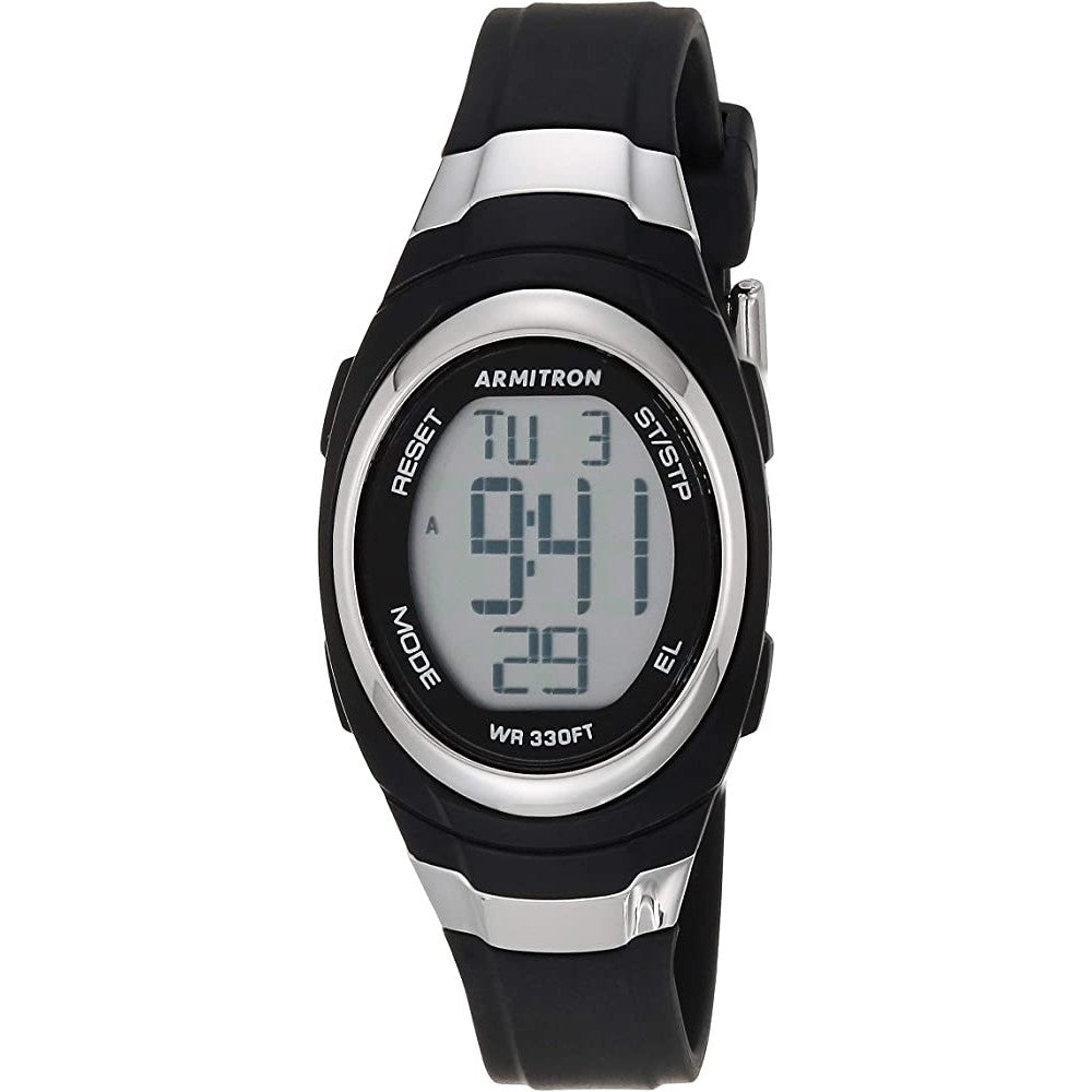 Armitron Sport Women's Digital Chronograph Resin Strap Watch, 45/7034 - B