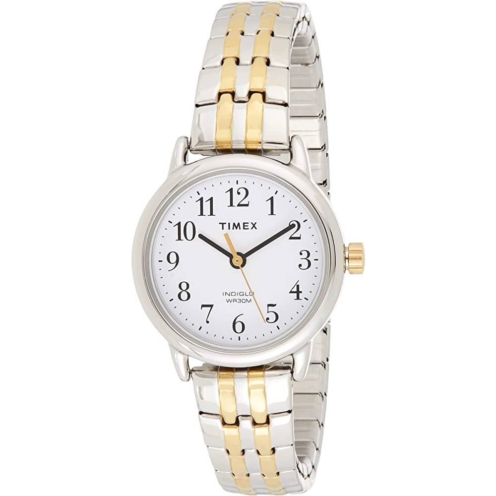 Timex Women's Easy Reader Dress Expansion Band Watch - TTE