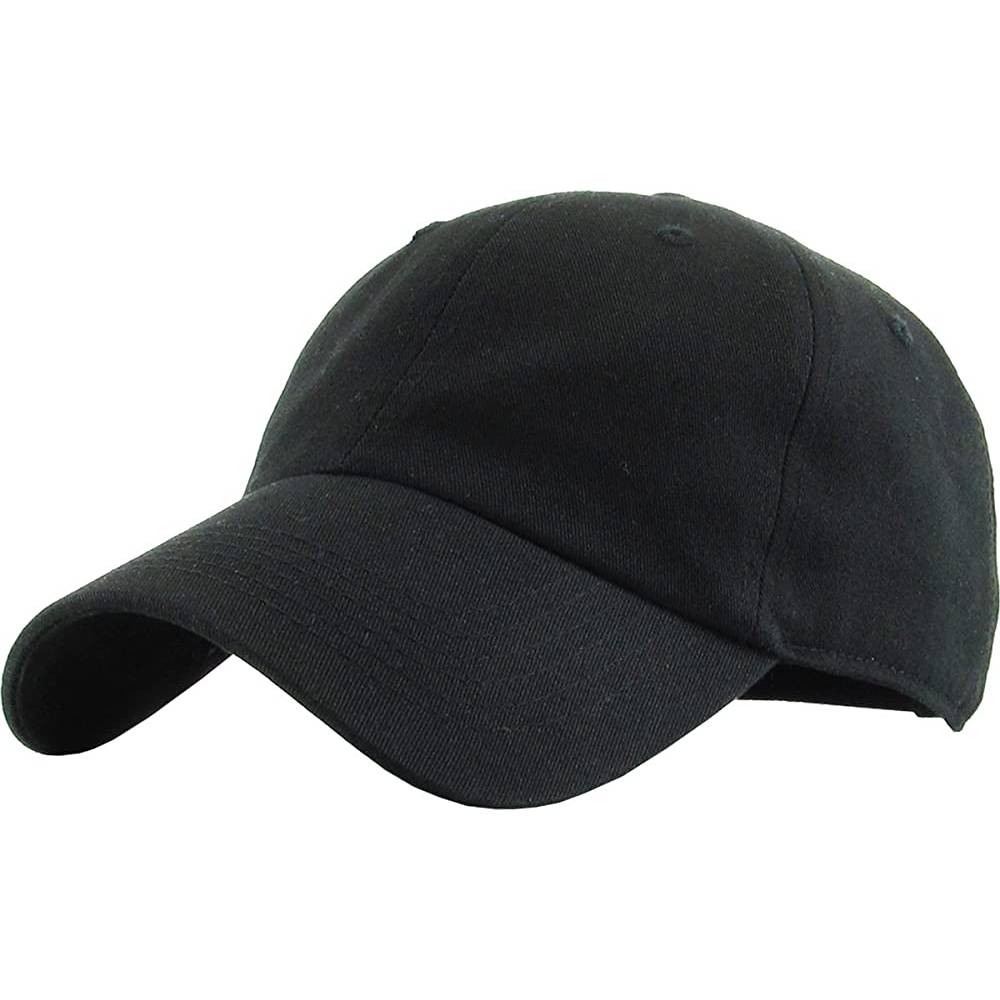 KBETHOS Original Classic Low Profile Cotton Hat Men Women Baseball Cap Dad Hat Adjustable Unconstructed Plain Cap | Multiple Colors - BC