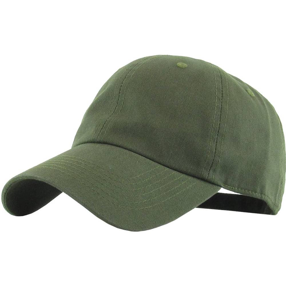 KBETHOS Original Classic Low Profile Cotton Hat Men Women Baseball Cap Dad Hat Adjustable Unconstructed Plain Cap | Multiple Colors - OLI