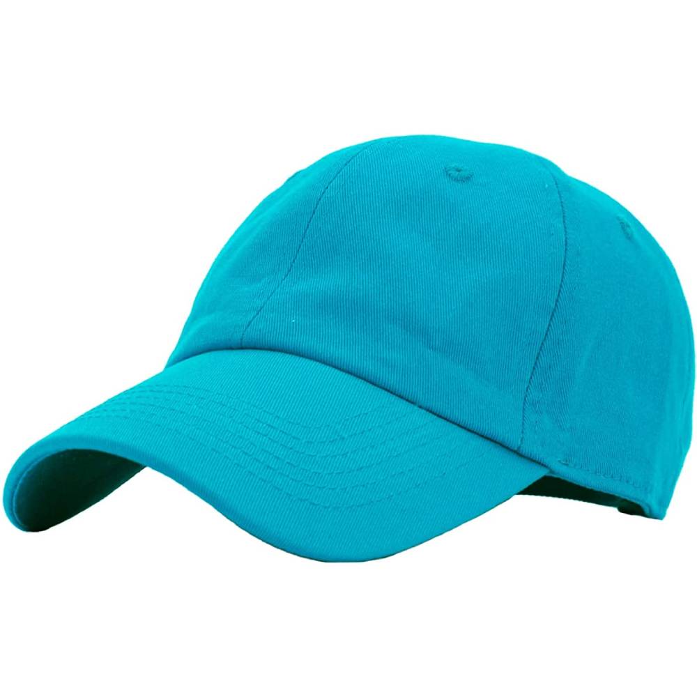 KBETHOS Original Classic Low Profile Cotton Hat Men Women Baseball Cap Dad Hat Adjustable Unconstructed Plain Cap | Multiple Colors - BLA