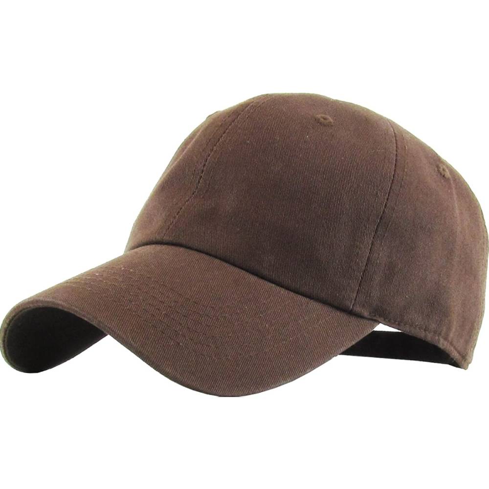 KBETHOS Original Classic Low Profile Cotton Hat Men Women Baseball Cap Dad Hat Adjustable Unconstructed Plain Cap | Multiple Colors - BR