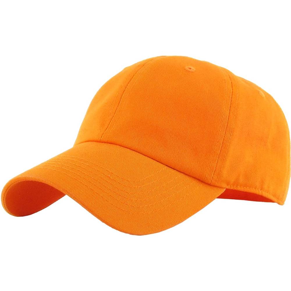 KBETHOS Original Classic Low Profile Cotton Hat Men Women Baseball Cap Dad Hat Adjustable Unconstructed Plain Cap | Multiple Colors - OR