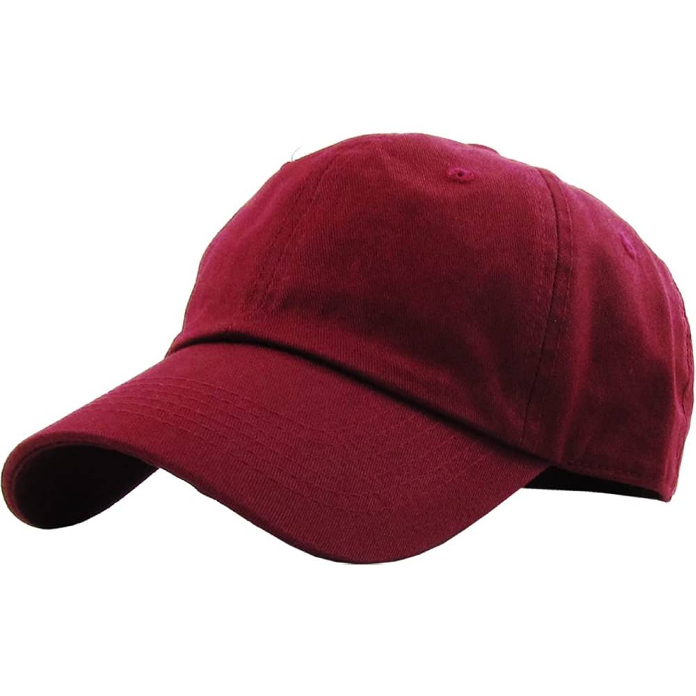 KBETHOS Original Classic Low Profile Cotton Hat Men Women Baseball Cap Dad Hat Adjustable Unconstructed Plain Cap | Multiple Colors - BU