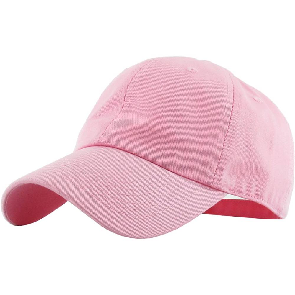 KBETHOS Original Classic Low Profile Cotton Hat Men Women Baseball Cap Dad Hat Adjustable Unconstructed Plain Cap | Multiple Colors - PK