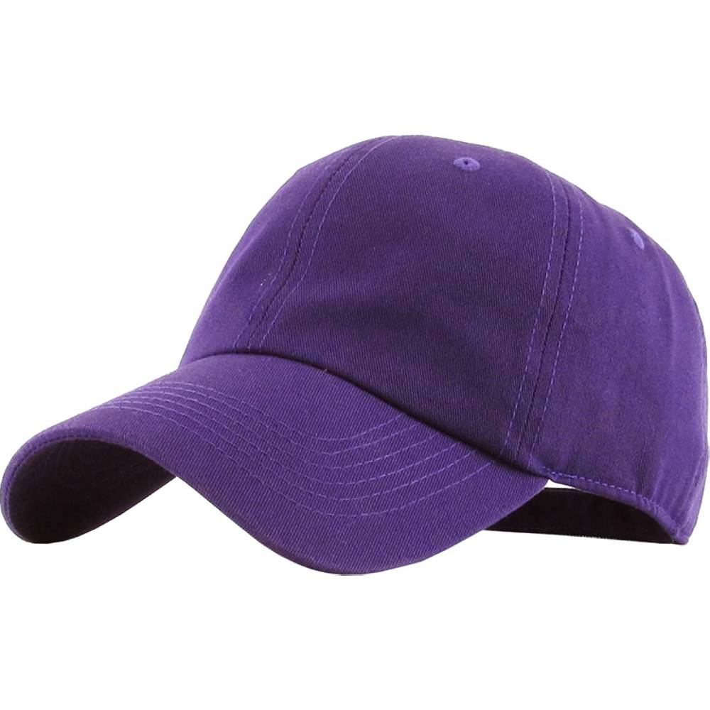 KBETHOS Original Classic Low Profile Cotton Hat Men Women Baseball Cap Dad Hat Adjustable Unconstructed Plain Cap | Multiple Colors - PU