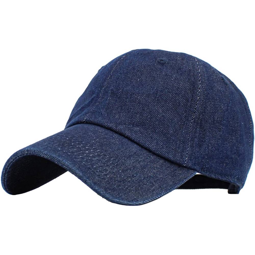 KBETHOS Original Classic Low Profile Cotton Hat Men Women Baseball Cap Dad Hat Adjustable Unconstructed Plain Cap | Multiple Colors - DDM