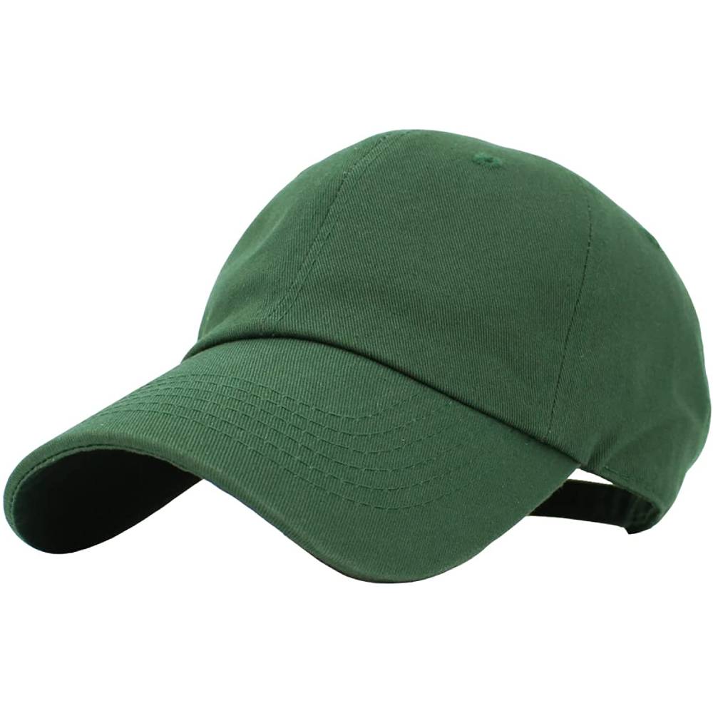KBETHOS Original Classic Low Profile Cotton Hat Men Women Baseball Cap Dad Hat Adjustable Unconstructed Plain Cap | Multiple Colors - DFGE