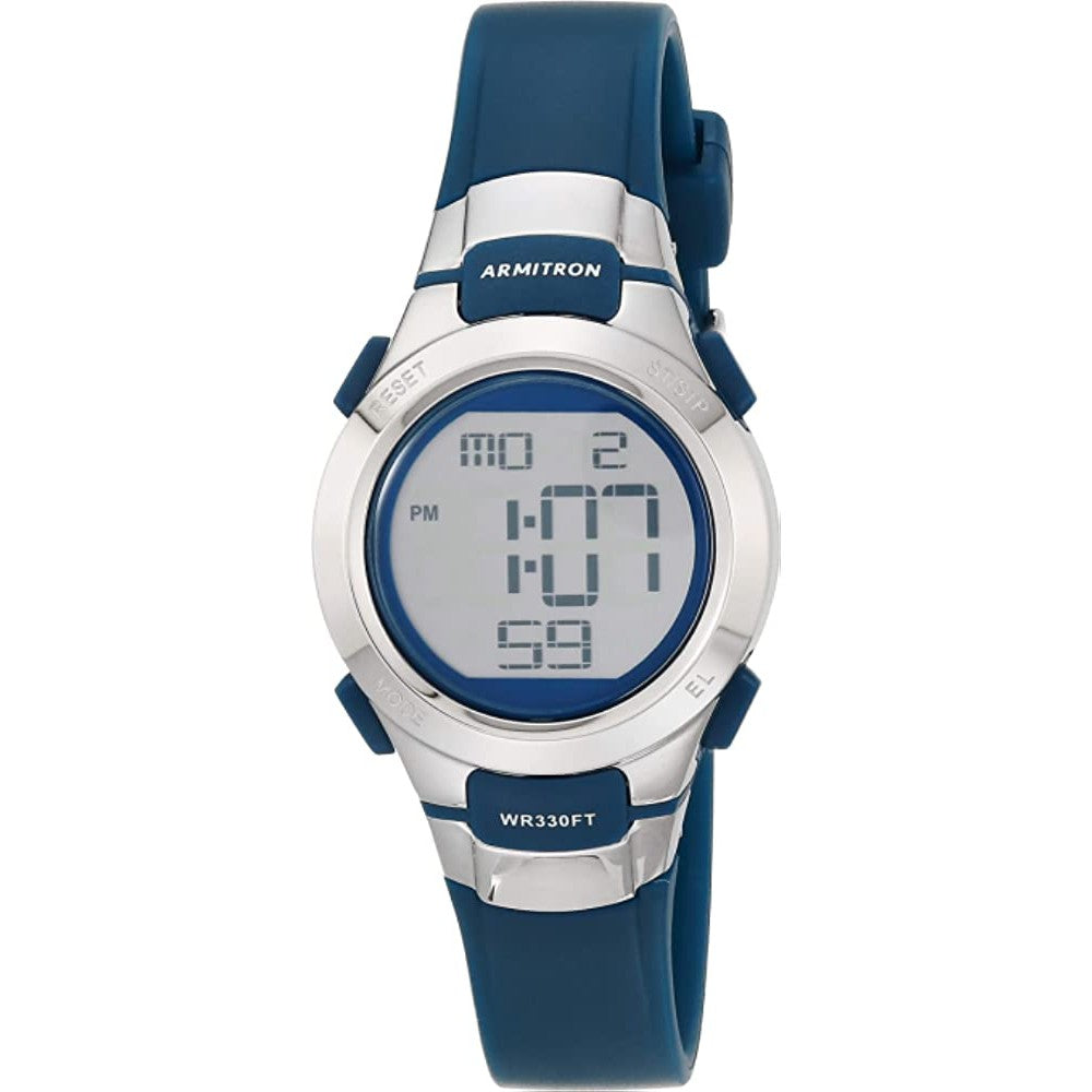 Armitron Sport Women's Digital Chronograph Resin Strap Watch, 45/7012 - NBLS