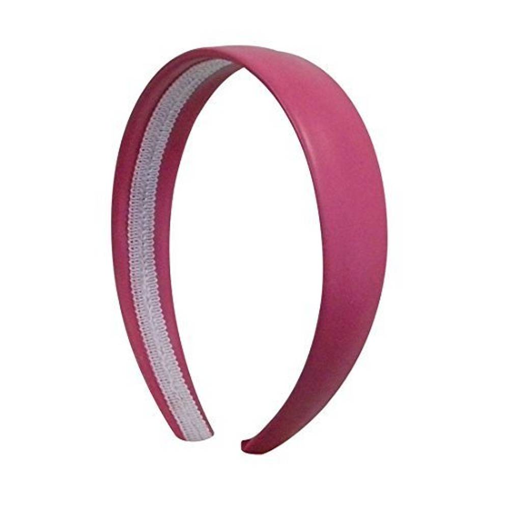 Light Purple 1 Inch Wide Leather Like Headband Solid Hair band for Women and Girls | Multiple Colors - GR