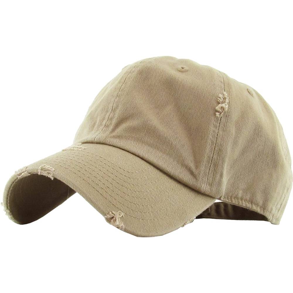 KBETHOS Original Classic Low Profile Cotton Hat Men Women Baseball Cap Dad Hat Adjustable Unconstructed Plain Cap | Multiple Colors - KH