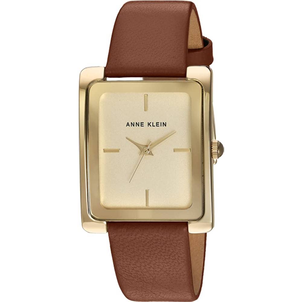 Anne Klein Women's Leather Strap Watch - BWG