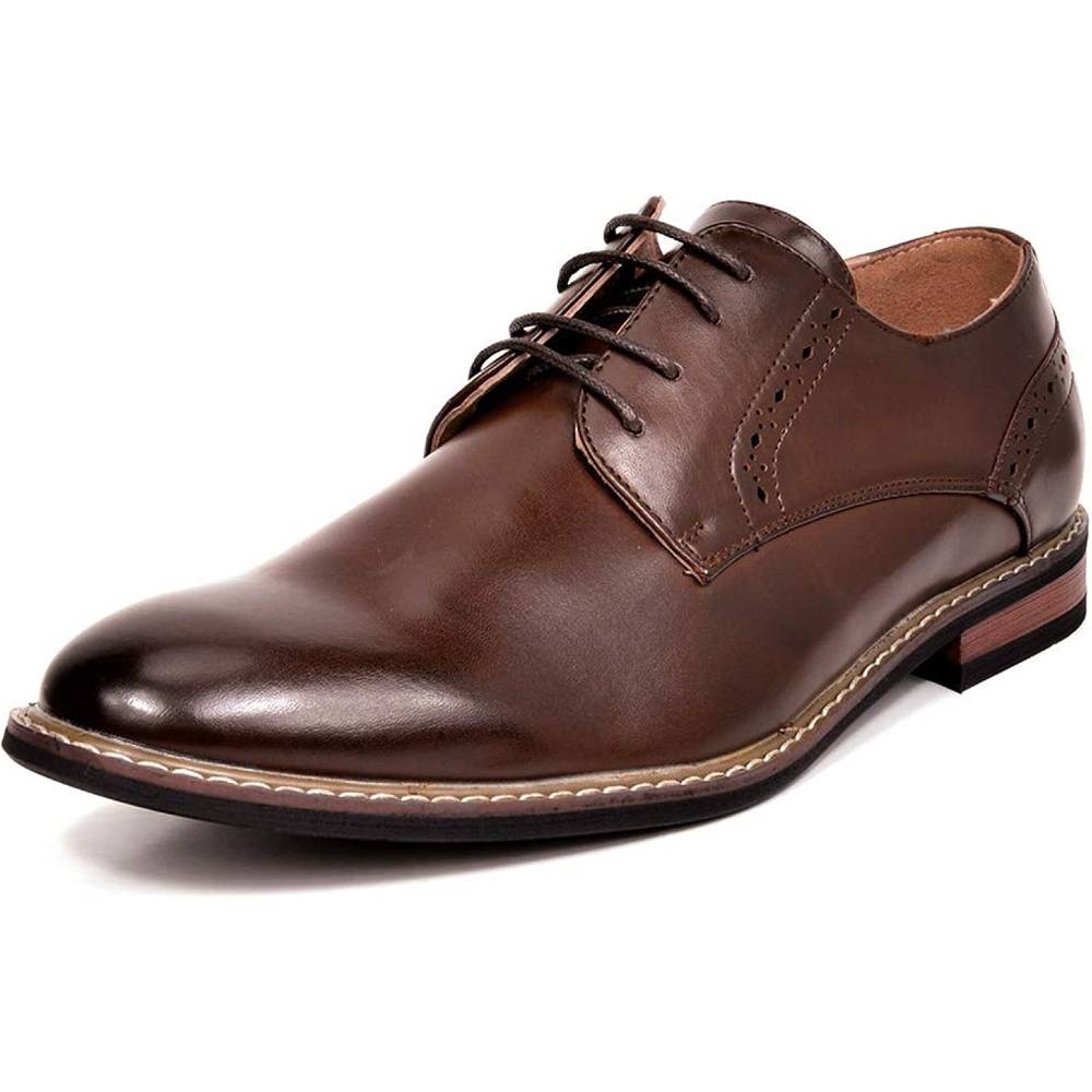 Bruno Marc Men's Leather Lined Dress Oxfords Shoes | Multiple Colors - DBR