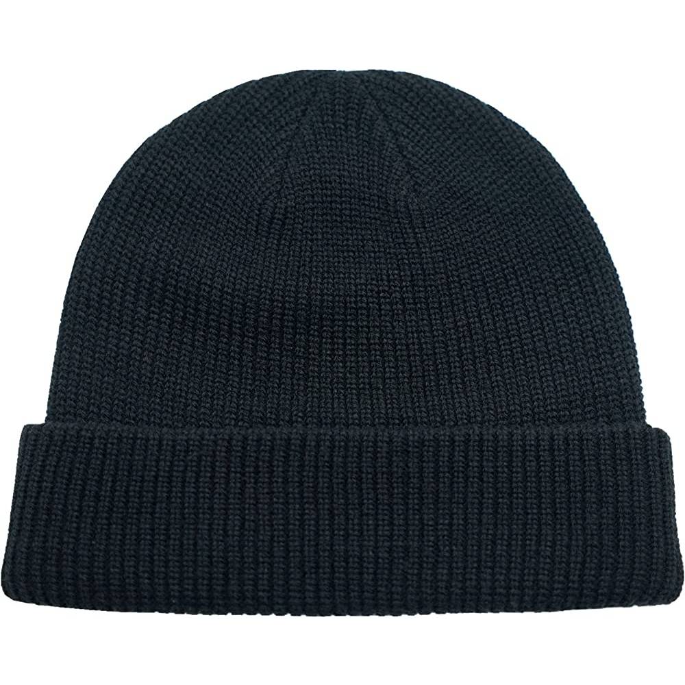 Connectyle Classic Men's Warm Winter Hats Acrylic Knit Cuff Beanie Cap Daily Beanie Hat | Multiple Colors - BL