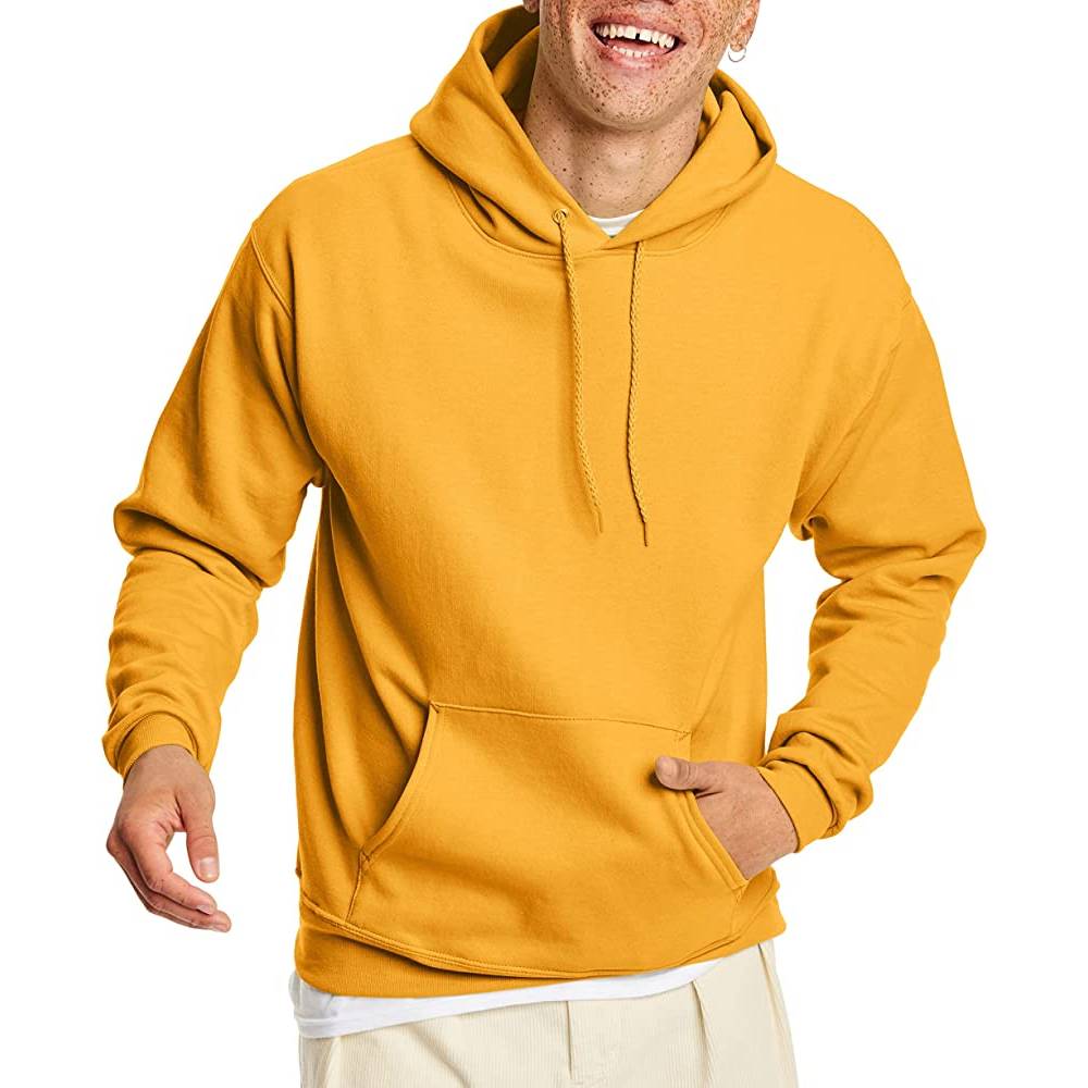 Hanes Men's Sweatshirt, EcoSmart Fleece Hoodie, Cotton-Blend Fleece Hooded Sweatshirt, Plush Fleece Pullover Hoodie | Multiple Colors - G