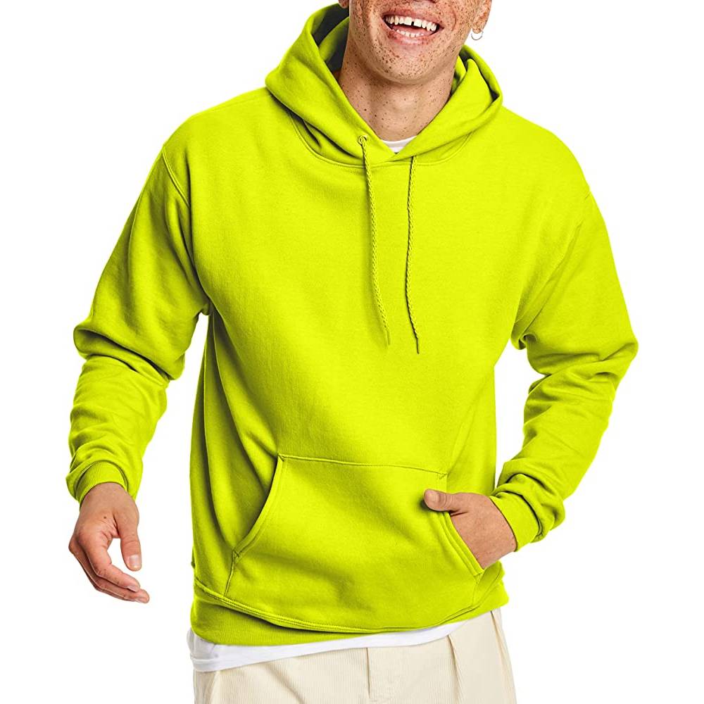 Hanes Men's Sweatshirt, EcoSmart Fleece Hoodie, Cotton-Blend Fleece Hooded Sweatshirt, Plush Fleece Pullover Hoodie | Multiple Colors - SGR