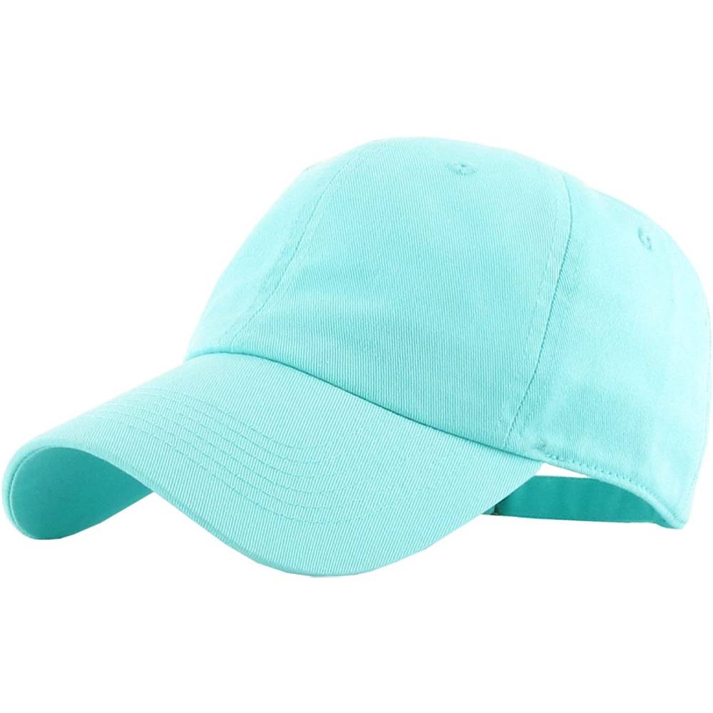 KBETHOS Original Classic Low Profile Cotton Hat Men Women Baseball Cap Dad Hat Adjustable Unconstructed Plain Cap | Multiple Colors - M