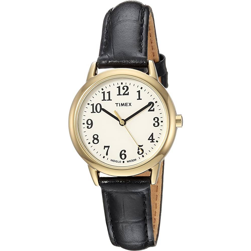Timex Women's Easy Reader Leather Strap 30mm Watch - BGC